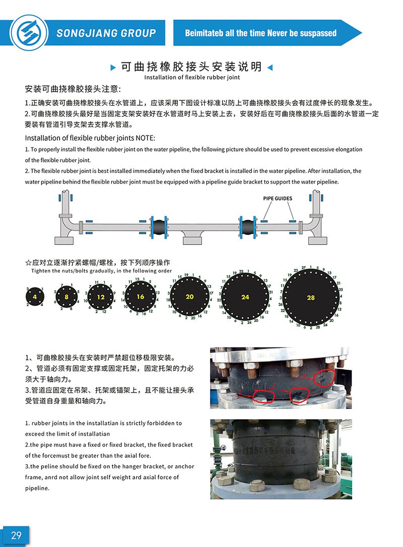 干貨分享 幫你閉坑：橡膠膨脹節安裝和儲存介紹